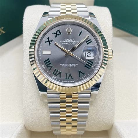 buy used rolex datejust 41mm|Rolex Datejust 41 Wimbledon price.